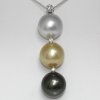 Mia necklace beads Tahiti and Australian Moea Pearls - 1