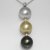 Mia necklace beads Tahiti and Australian Moea Pearls - 1