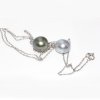 Moa necklace 2 pearls of tahiti Moea Pearls - 2
