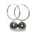Nina Moea Pearls Creole Earrings - 2