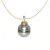 Gold pendant Paora pearl of Tahiti Moea Pearls - 1
