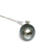 Tuahine gold pendant pearl of Tahiti Moea Pearls - 2