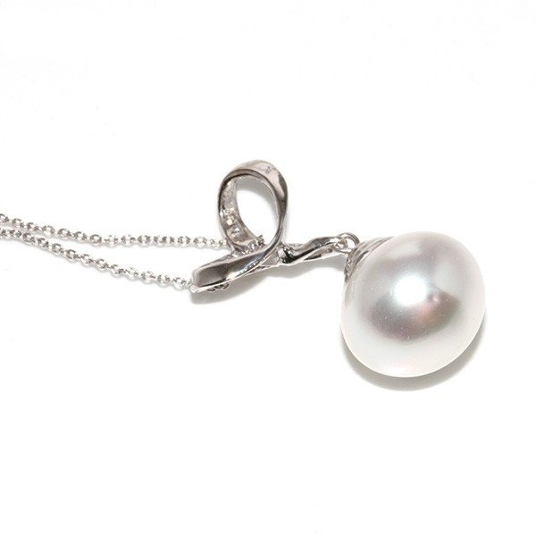 Gold pendant Vane pearl Australian Moea Pearls - 2