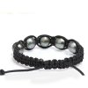 Ina shamballa bracelet 5 pearls Moea Pearls - 4