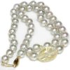 Pearl necklace Akoya 8mm and Citrine Moea Pearls - 1