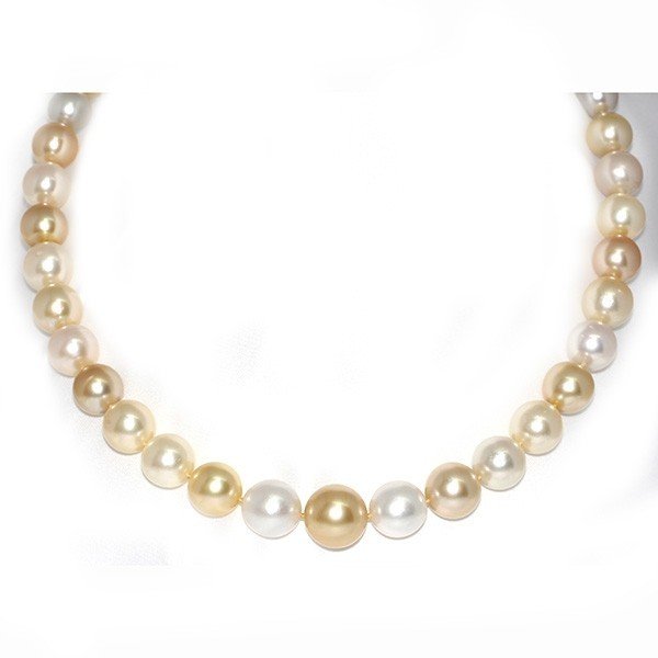 Naru necklace 9-13mm Moea Pearls - 2