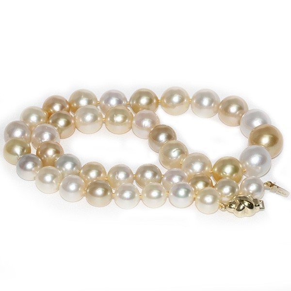 Naru necklace 9-13mm Moea Pearls - 3