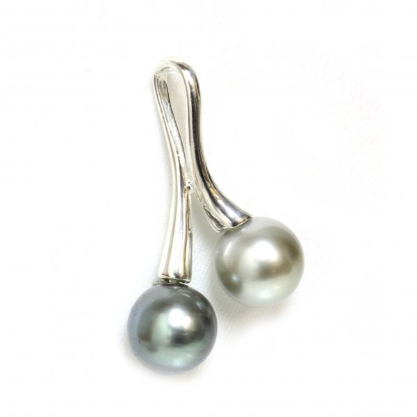 Gold pendant Tanui pearl of Tahiti Moea Pearls - 1