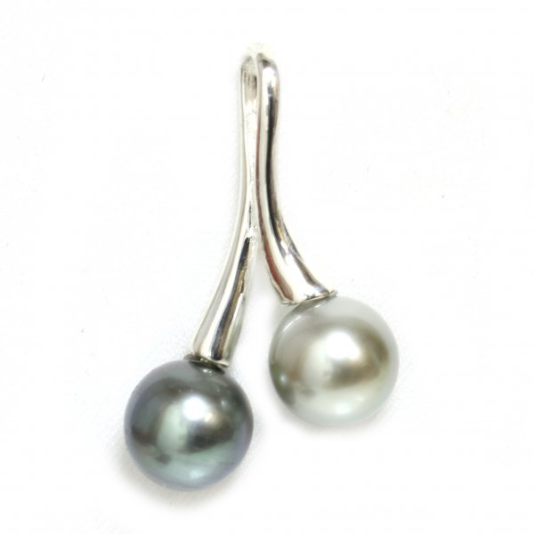 Gold pendant Tanui pearl of Tahiti Moea Pearls - 3
