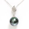 Gold pendant Vahi pearl of Tahiti Moea Pearls - 1