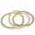 Inaz Gold Moea Pearls bracelet - 1