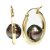 Nina Moea Pearls Creole Earrings - 1