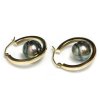 Nina Moea Pearls Creole Earrings - 5