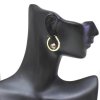 Nina Moea Pearl Creole Earrings - 8