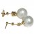 Fenu earrings pearls of Australia Moea Pearls - 2