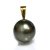 Gold pendant Tiare pearl of Tahiti Moea Pearls - 2